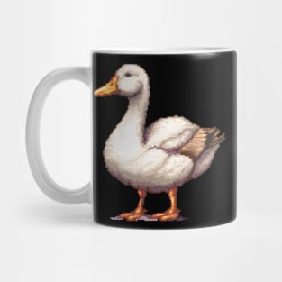 Goose in Pixel Form Mug